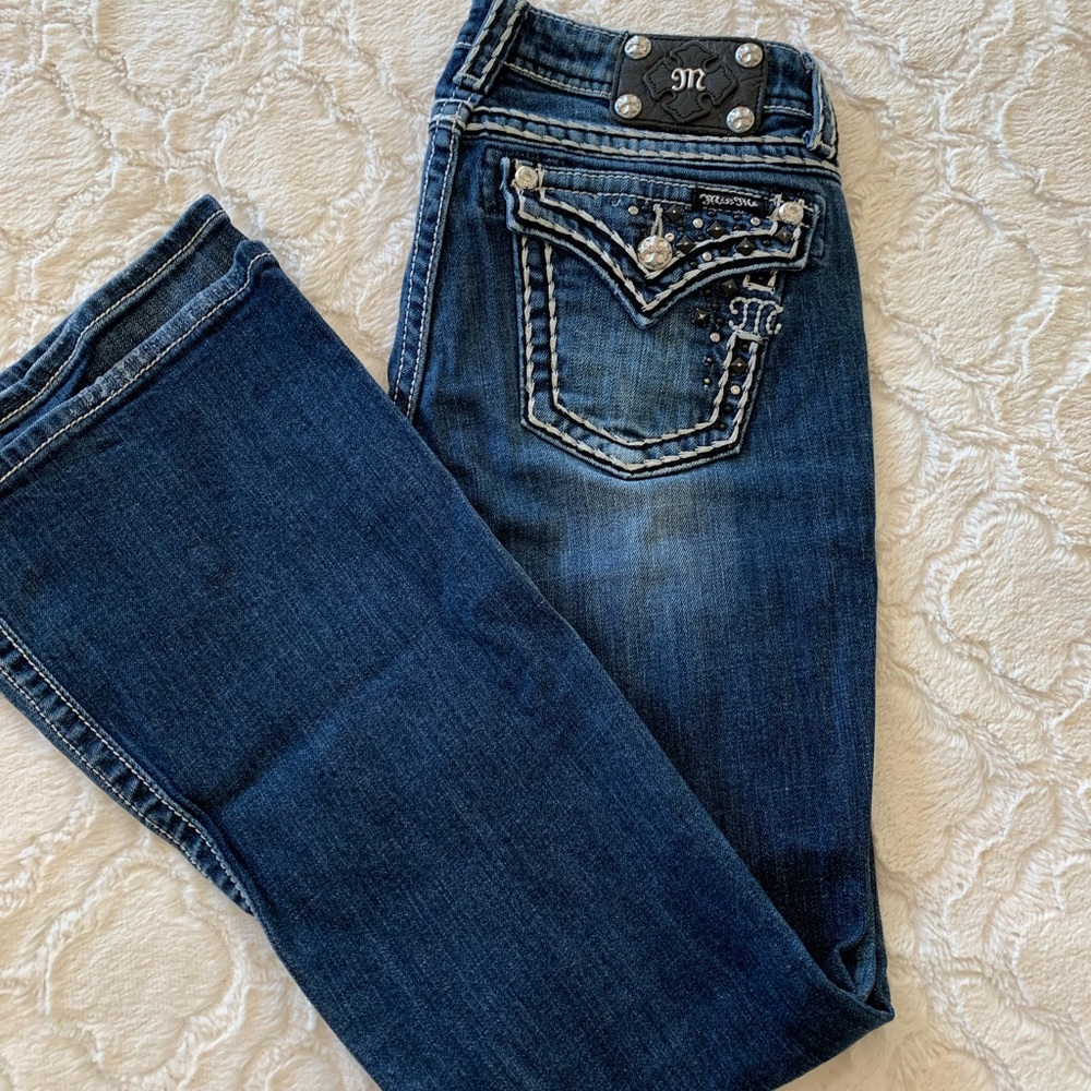 Dark wash Miss Mes